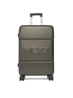 MEXX Walizka średnia CEO-MEXX-037-M-SILVER Srebrny