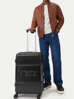 MEXX Walizka średnia CEO-MEXX-039-M-BLACK Czarny