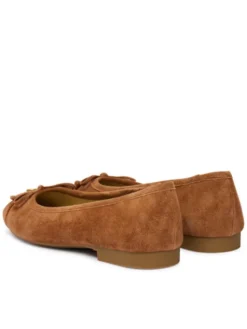 MICHAEL Michael Kors Baleriny Piper 40T6PIFP1S Brązowy