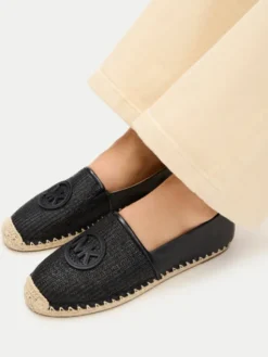 MICHAEL Michael Kors Espadryle Kenzie Espadrille 40S6KZFP2D Czarny