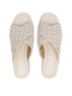 MICHAEL Michael Kors Espadryle Kenzie 40R6KZFS1B Kremowy