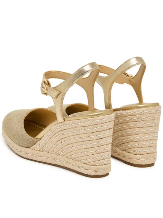 MICHAEL Michael Kors Espadryle Kenzie Wedge 40S6KZMS3D Beżowy