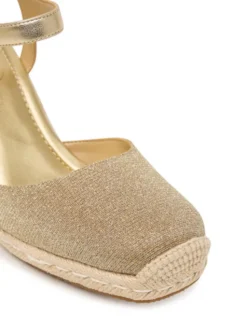 MICHAEL Michael Kors Espadryle Kenzie Wedge 40S6KZMS3D Beżowy
