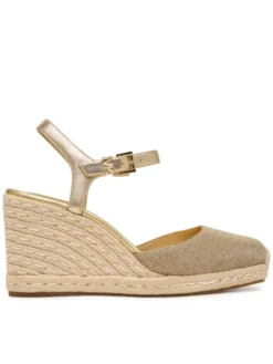 MICHAEL Michael Kors Espadryle Kenzie Wedge 40S6KZMS3D Beżowy