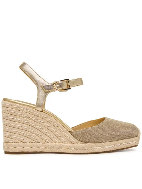 MICHAEL Michael Kors Espadryle Kenzie Wedge 40S6KZMS3D Beżowy