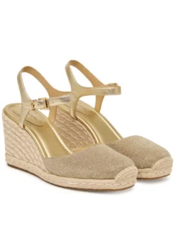 MICHAEL Michael Kors Espadryle Kenzie Wedge 40S6KZMS3D Beżowy