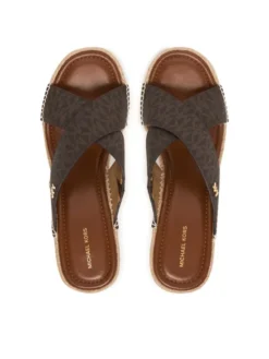 MICHAEL Michael Kors Espadryle Kenzie 40R6KZMS1B Brązowy