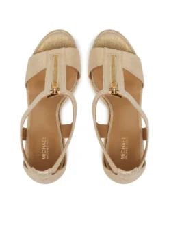 MICHAEL Michael Kors Espadryle Berkley 40S4BRMS9D Złoty