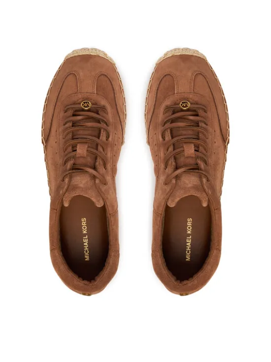 MICHAEL Michael Kors Espadryle Ollie 43S6SCFS1S Brązowy