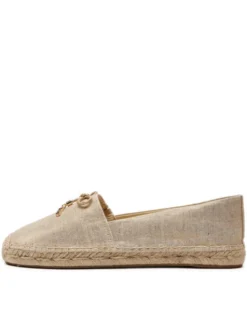 MICHAEL Michael Kors Espadryle Nori 40R4NRFP1D Złoty