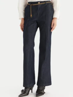 MICHAEL Michael Kors Jeansy MF590HRM24 Granatowy Bootcut Fit