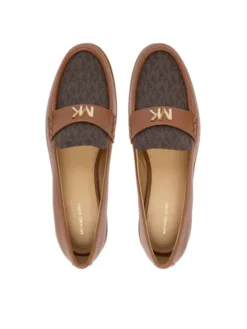 MICHAEL Michael Kors Loafersy Lec Loafer 40F5LXFP1B Brązowy
