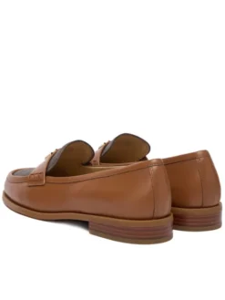 MICHAEL Michael Kors Loafersy Lec Loafer 40F5LXFP1B Brązowy