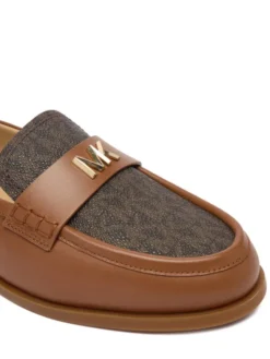 MICHAEL Michael Kors Loafersy Lec Loafer 40F5LXFP1B Brązowy
