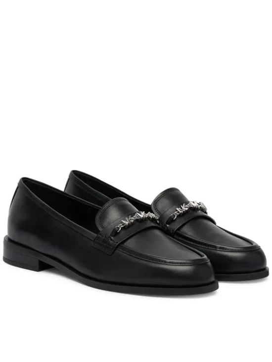 MICHAEL Michael Kors Loafersy Dina 40R6DIFP1L Czarny