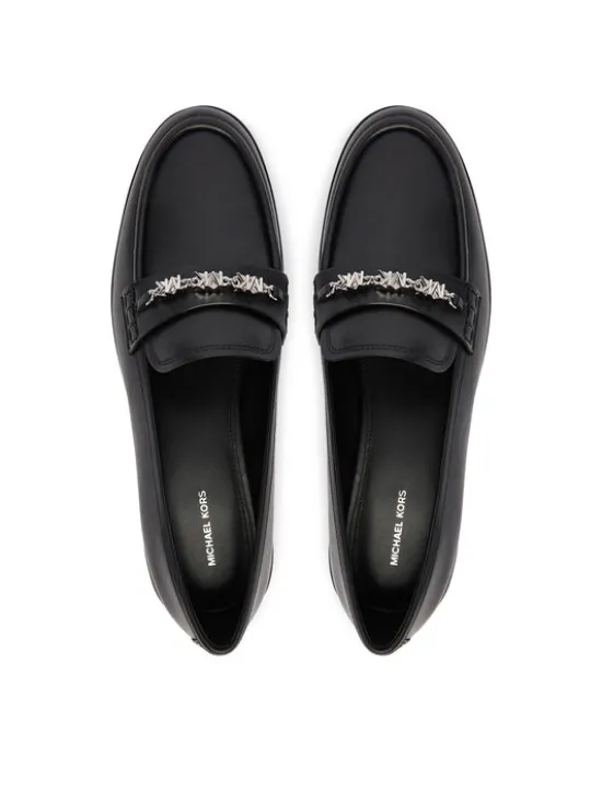 MICHAEL Michael Kors Loafersy Dina 40R6DIFP1L Czarny