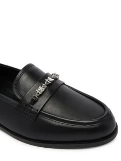 MICHAEL Michael Kors Loafersy Dina 40R6DIFP1L Czarny