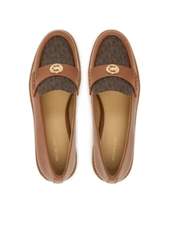MICHAEL Michael Kors Loafersy Jaelyn Lug 40T6JLFP2L Brązowy