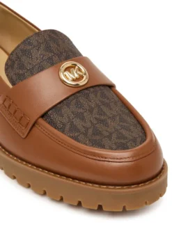 MICHAEL Michael Kors Loafersy Jaelyn Lug 40T6JLFP2L Brązowy