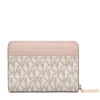 MICHAEL Michael Kors Portfel Jet Set 32T4GJ6Z5B Kremowy