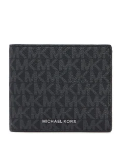 MICHAEL Michael Kors Portfel Harrison 39F9LGYF2B Czarny