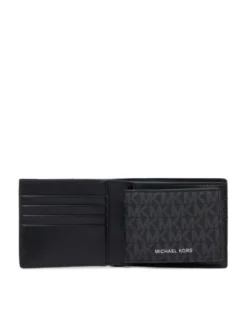 MICHAEL Michael Kors Portfel Harrison 39F9LGYF2B Czarny