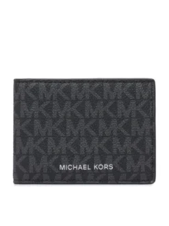 MICHAEL Michael Kors Portfel Harrison 39F9LGYF2B Czarny