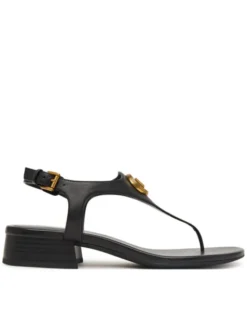 MICHAEL Michael Kors Sandały Mckenzie 40T6MZFS1L Czarny