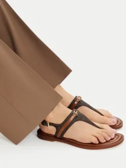 MICHAEL Michael Kors Sandały 40S6MAFS1B Brązowy