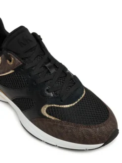 MICHAEL Michael Kors Sneakersy Riley 43S5RLFS2B Brązowy