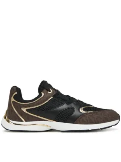MICHAEL Michael Kors Sneakersy Riley 43S5RLFS2B Brązowy