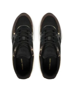 MICHAEL Michael Kors Sneakersy Riley 43S5RLFS2B Brązowy