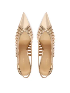 MICHAEL Michael Kors Szpilki Adriana 40T6ADHP1M Złoty