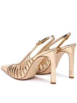 MICHAEL Michael Kors Szpilki Adriana 40T6ADHP1M Złoty