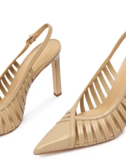 MICHAEL Michael Kors Szpilki Adriana 40T6ADHP1L Beżowy