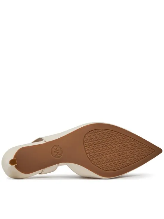 MICHAEL Michael Kors Szpilki Alina Flex Sling Pump 40R4HNMP1L Écru