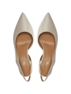 MICHAEL Michael Kors Szpilki Alina Flex Sling Pump 40R4HNMP1L Écru