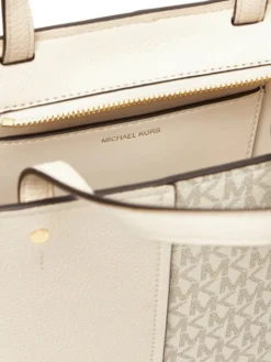 MICHAEL Michael Kors Torebka Flora 32T5GFFC1B Kremowy