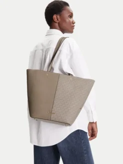 MICHAEL Michael Kors Torebka Flora 30T5GFFT3B Beżowy