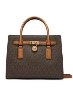 MICHAEL Michael Kors Torebka Hamilton Moderne 30T6GNXS1B Brązowy ciemny