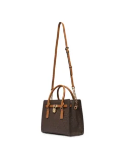 MICHAEL Michael Kors Torebka Hamilton Moderne 30T6GNXS1B Brązowy ciemny