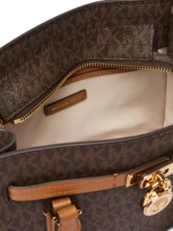 MICHAEL Michael Kors Torebka Hamilton Moderne 30T6GNXS1B Brązowy ciemny