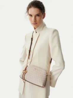 MICHAEL Michael Kors Torebka Freddie 32T6GX4C1B Kremowy