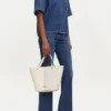 MICHAEL Michael Kors Torebka Flora 30T5GFFT2B Kremowy