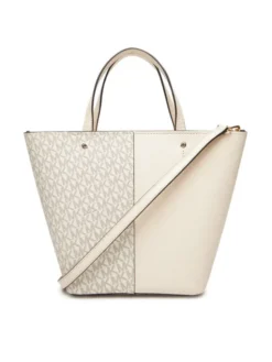 MICHAEL Michael Kors Torebka Flora 30T5GFFT2B Kremowy