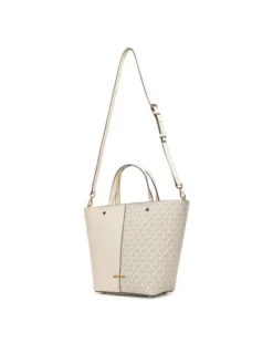 MICHAEL Michael Kors Torebka Flora 30T5GFFT2B Kremowy