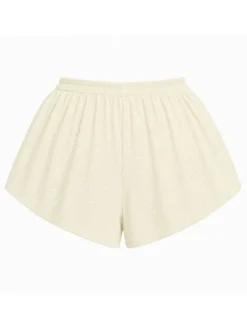 MissDenim Piżama Pajama Set Beżowy Regular Fit