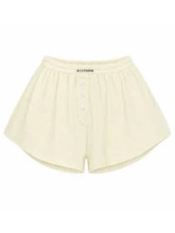 MissDenim Piżama Pajama Set Beżowy Regular Fit
