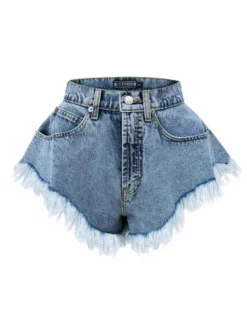MissDenim Szorty jeansowe Skorts Niebieski Regular Fit