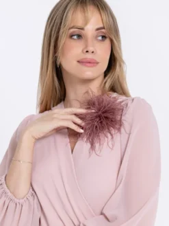 Miss LK Broszka MISSLKBR Brązowy